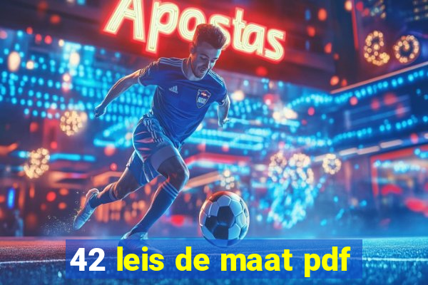 42 leis de maat pdf